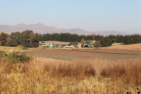 The veld and hills